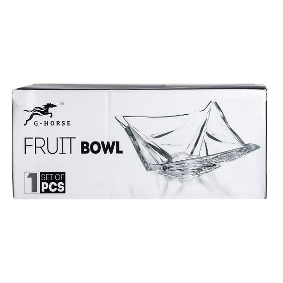 Салатница стеклянная 21,5х21,5 см | Зображення 6