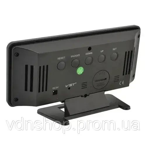Годинник VST 888Y з датчиком температури та вологості | Зображення 4