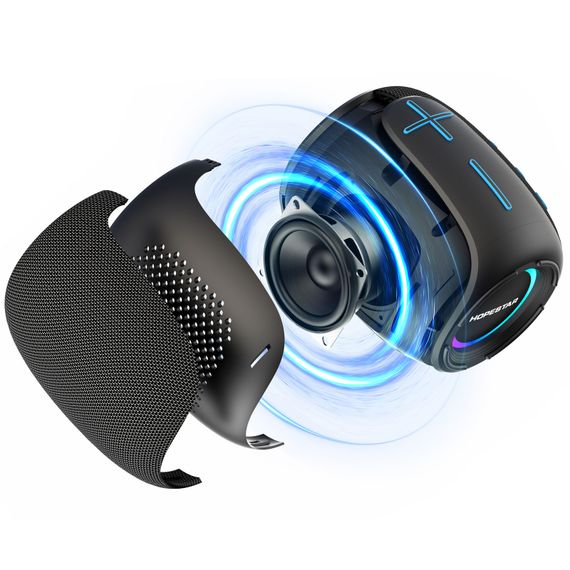 Bluetooth колонка Hopestar P90 mini 15W Black | Зображення 2