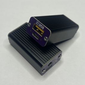 PD-конвертер перехідник-перетворювач ZC858 140W/DC 5,5*2,5 DC + PD USB