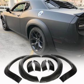 Накладки на арки (2015-2019, Карбон) для Dodge Challenger рр