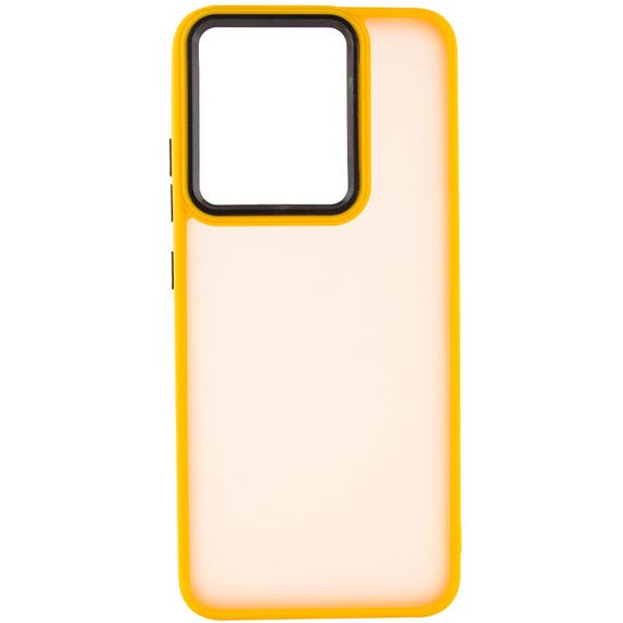 Чохол TPU+PC Lyon Frosted для Motorola Moto E40 Orange | Зображення 1