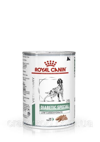 Вологий корм для собак Royal Canin Diabetic Special LC 410 г 4015004