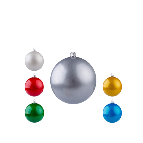 Ялинкова куля Фарба d15 см КС | Зображення 1