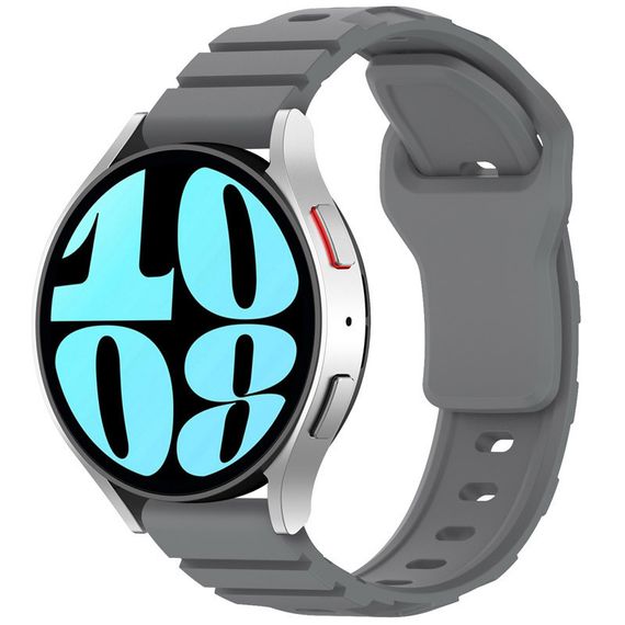 Силіконовий ремінець Defense для Smart Watch 20mm Grey
