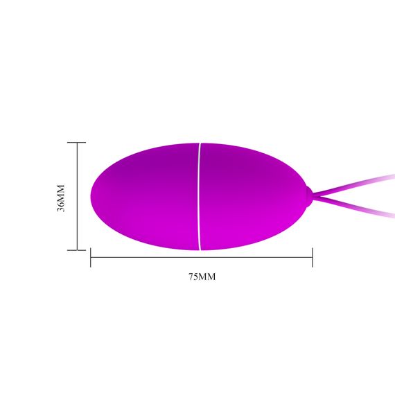 Віброяйце - Pretty Love Joanne Vibrating Egg Purple | Зображення 6