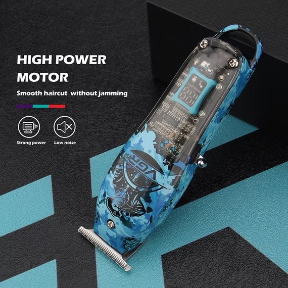 Тример для волосся та бороди професійний VGR V-923 акумуляторний з LED-індикатором | Зображення 6