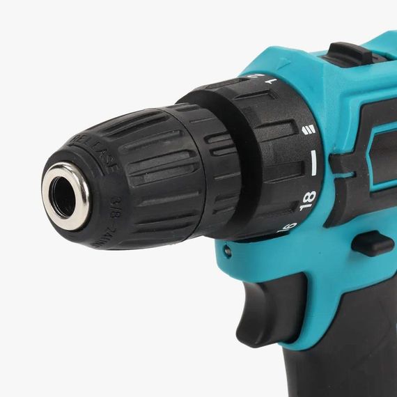 Акумуляторний шуруповерт з набором біт та свердел + 2 акумулятори 24V / Міні дриль-шуруповерт в пластиковому кейсі | Зображення 6