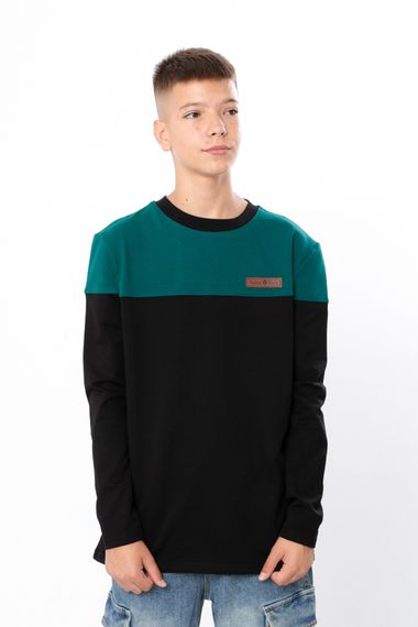 Джемпер для хлопчика Носи своє 140 Зелений (p-11651-172698)