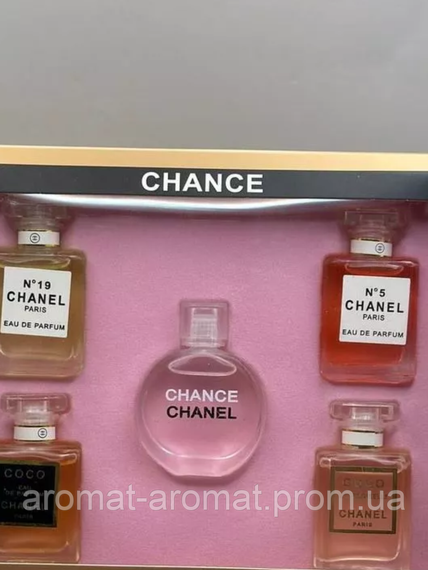 Набір мініатюр Chanel 5*7,5ml