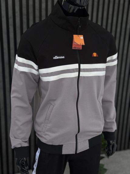 Кофта Ellesse сіра з чорним | Зображення 2