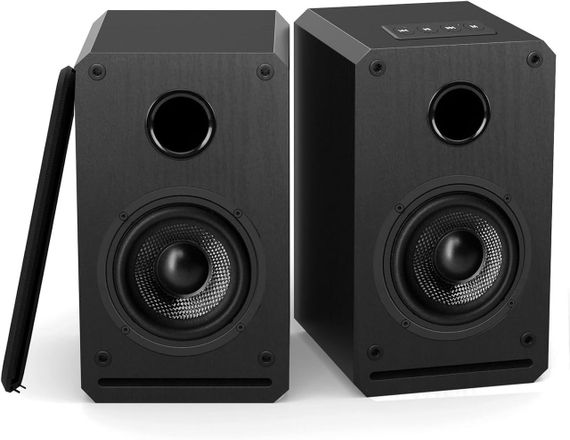 Активні колонки LONPOO LP-42s з Bluetooth, USB, входом AUX, виходом для навушників