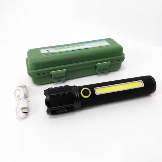 Портативний ліхтар із функцією зарядки Police TD-C82/C72-P50+COB, Ліхтар із захистом від пилу ON-32 | Зображення 4