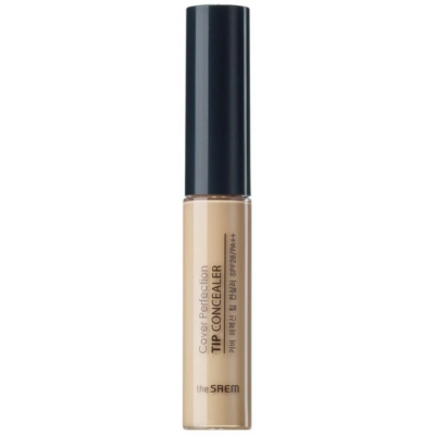 Консилер The Saem Cover Perfection Tip Concealer SPF28/РА++ - 1.25 Light Beige (6,5 g) | Зображення 4