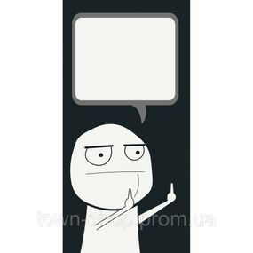 Открытка по номерам "Fuck you" 16111-AC 40х80 см
