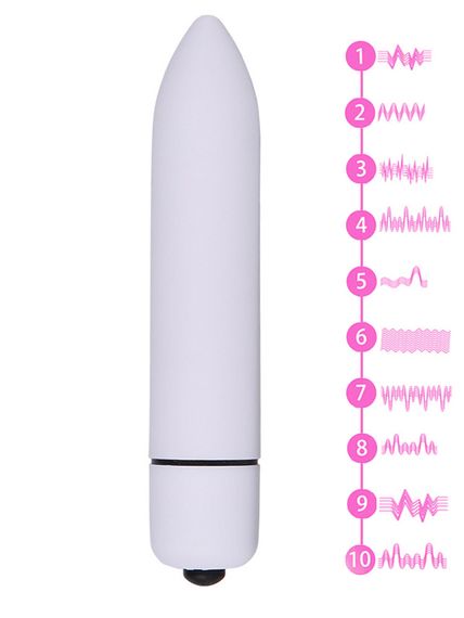 ВіброКуля (Вібратор Куля) Babydoll Міні Вібратор Білий 327-1