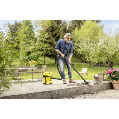 Пылесос строительный Karcher аккумуляторный WD 2-18, 18V, 12л (без АКБ и ЗУ) (1.628-500.0) | Зображення 4