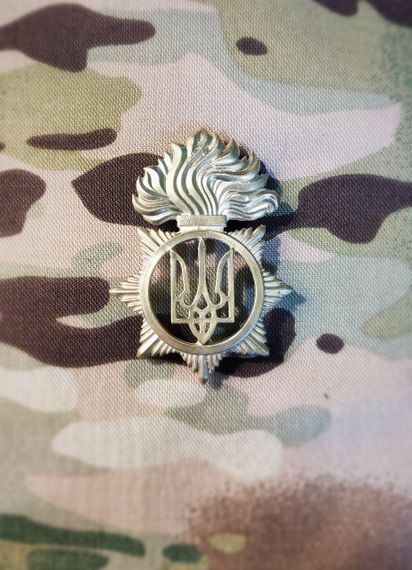 Кокарда Національної Гвардії України металева | Зображення 4
