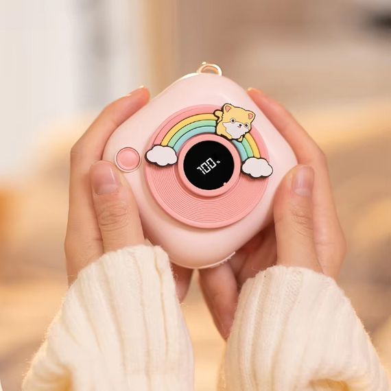 Портативное ЗУ Power Bank GXZ-N11 2in1 with cable с обогревателем для рук 5000 mAh | Зображення 4