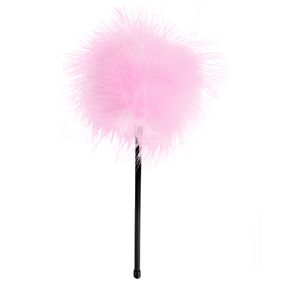 Щекоталка с перьями «Love tickler», цвет розовый sexstyle