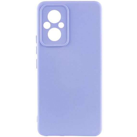 Чохол Silicone Cover Ummi Lakshmi Full Camera (AA) для Xiaomi Poco M5 Бузковий / Dasheen