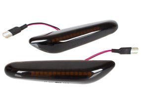 BMW X3 E83 (03-11) динамические светодиодные LED повторители поворотов (плавающие указатели), БМВ х3 е8
