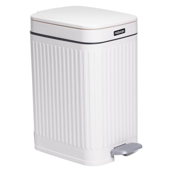 Відро для сміття з педаллю 5л відро для сміття з кришкою і педаллю Білий HP-45-11BE | Зображення 5