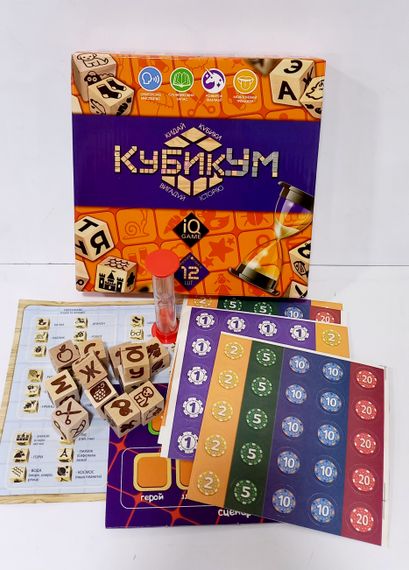 Настольная развлекательная игра КубикУм G-KU-01U Danko Toys (4823102804231) | Зображення 1