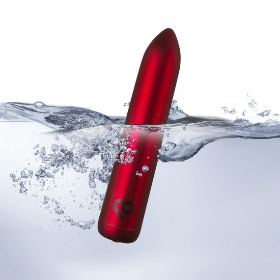 Віброкуля Rocks Off Bullet Poppy Red 16 Settings Sex Aura | Зображення 7