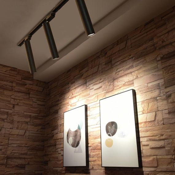 Светильник трековый поворотный LED KW-220/5W NW BK | Зображення 2