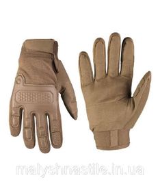 Рукавиці тактичні Mil-Tec Warrior Dark Coyote 12519119