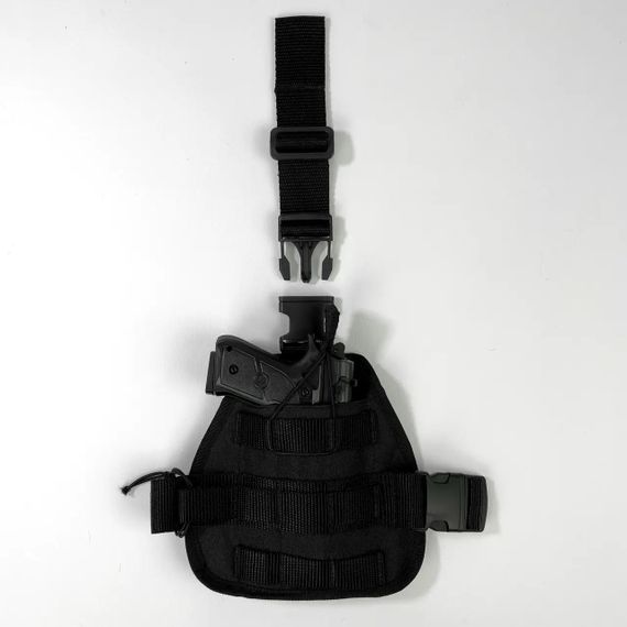 Кобура на стегно для ПМ з Molle олива LE2439 | Зображення 8
