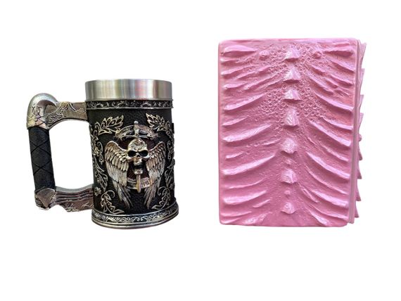 Подарунковий набір Кухоль 3D Меч у Черепі та Блокнот 3D «Дракон Єдинорога» | Зображення 1