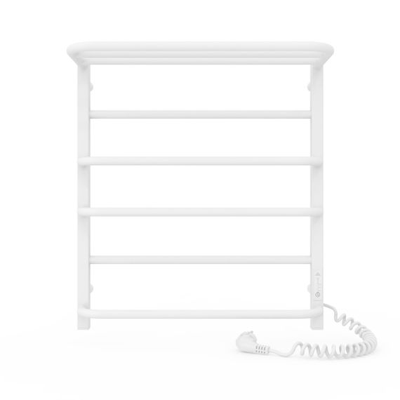 Електрична рушникосушарка Laris Зебра Комфорт ЧФ6 500 х 600 Е з полицею (підкл. справа) R3 | Зображення 1