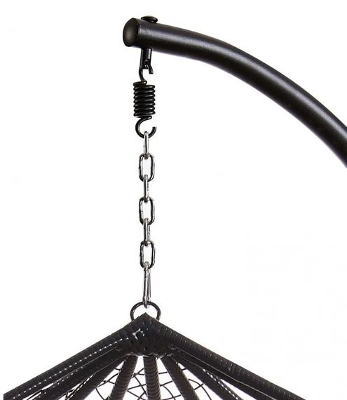 Підвісне крісло-гойдалка кокон Bonro Бонро 329S (чорно-сіре) (46000009) | Зображення 7