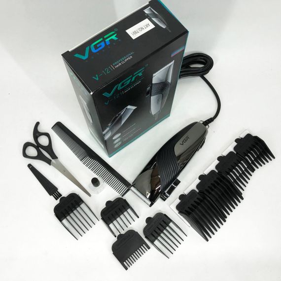 Бритва триммер для бороды VGR V-121 / Машинка для стрижки бороди / Машинка для стрижки PZ-176 волос домашняя | Зображення 2