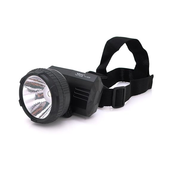 Фонарик налобний YAJIA YJ-1836, 1LED, 2 режими, 800 mAh, кабель для зарядки 220V