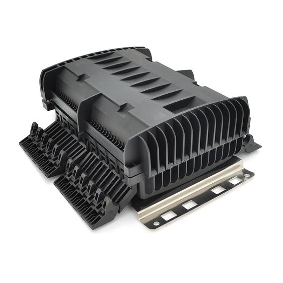 Муфта оптическая Merlion ML-OP-F108H-12C, герметичная, 3 ввода, до 2-х кассет | Зображення 2