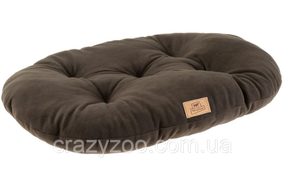 Подушка для собак та котів Ferplast Relax Microfleece 78/8 темно-сіра 78x50 см 83307823