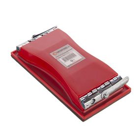 Брусок для шліфування 100x210 мм металевий затискач INTERTOOL HT-0002