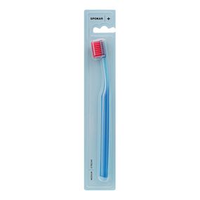 Зубна щітка Spokar 3428 Medium, діаметр щетини 0,15мм., синя