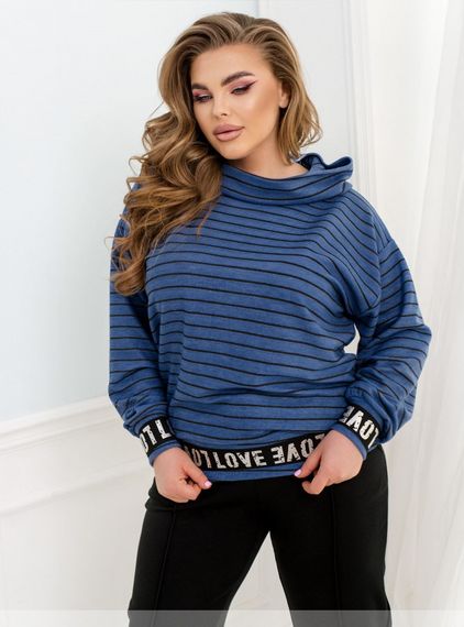 Світр жіночий Sofia №221-Джинс SF-221