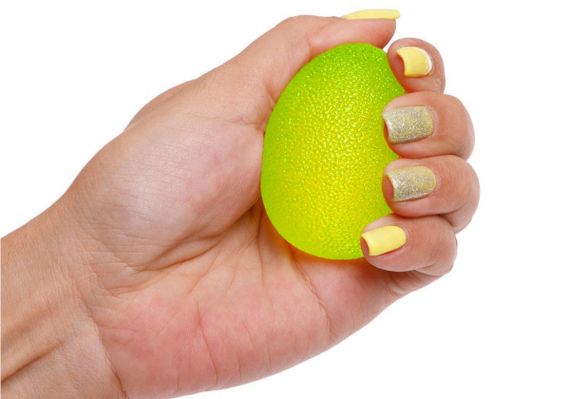 Еспандер кистьовий яйце EasyFit Hand Boost силіконовий Зелений (EF-1906-GN) | Зображення 1