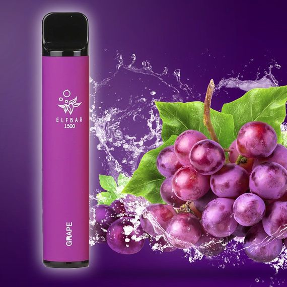 Elf Bar Lux 1500 Elf Bar LUX Original Эльф Бар 1500 тяг. Виноград (Grape) | Зображення 6