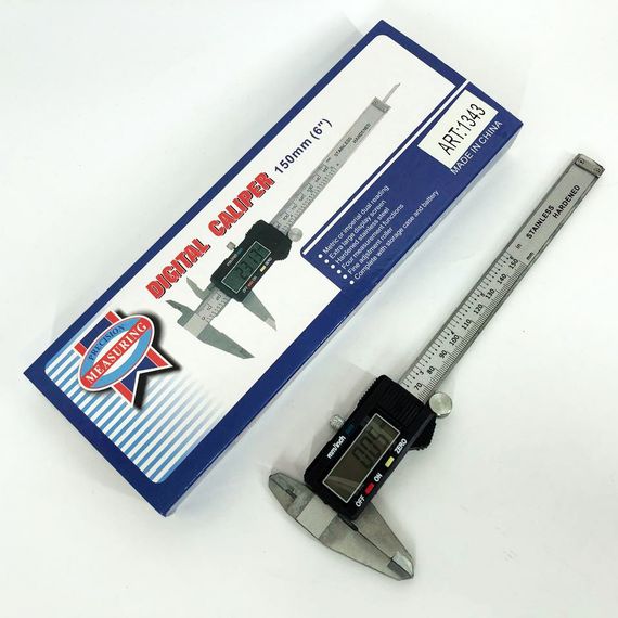 Електронний цифровий Штангенциркуль Digital Caliper 0-150 мм з LCD дисплеєм у кейсі GA-580 мікрометр електронний | Зображення 7