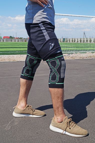 Наколінники Паверплей 4099 Чорні L/XL (пара) | Зображення 3