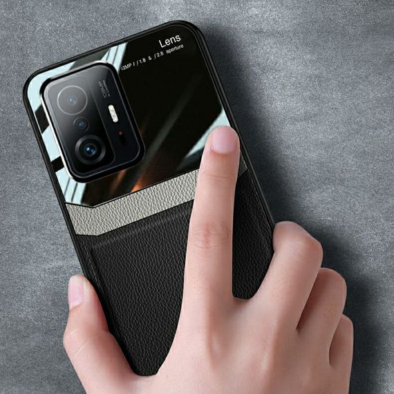 Чохол бампер DELICATE на Xiaomi 11T / 11T Pro колір Чорний | Зображення 2