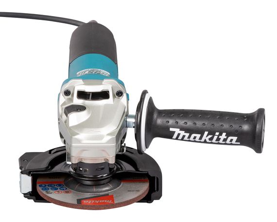 Шліфмашина кутова мережева Makita GA5092X01 з набором шліфувальниї кругів Makita D-74491 (125 мм, 1900 Вт, 11500 об/хв, SJSII, AFT) | Зображення 2