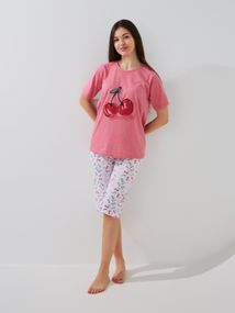 Піжама жіноча 2605 3XL Рожевий shop (2000999542237)