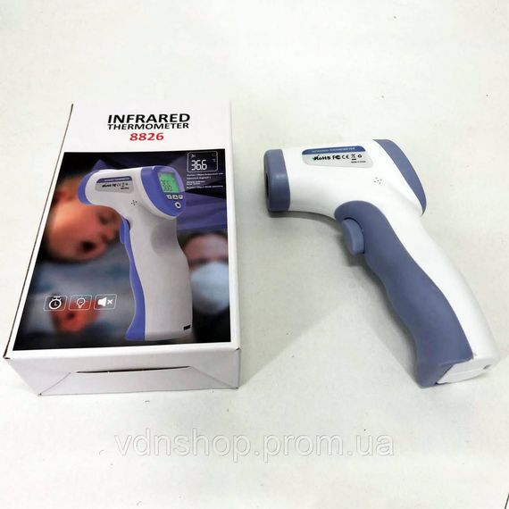 Детские термометры цифровые DT-8826, Бесконтактный термометр точный, Градусник универсальный FD-86 | Зображення 4
